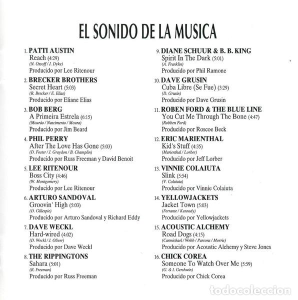 CDs de m&uacute;sica: VARIOS - EL SONIDO DE LA MUSICA - CD - Foto 4