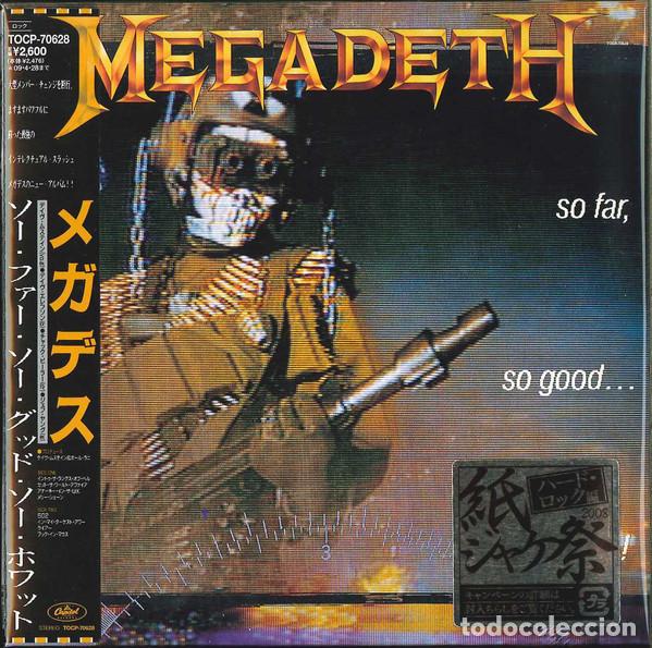 CDs de m&uacute;sica: MEGADETH - SO FAR, SO GOOD...SO WHAT! - CD