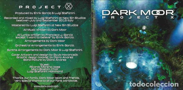 CDs de m&uacute;sica: DARK MOOR - PROJECT X - CD - Foto 5