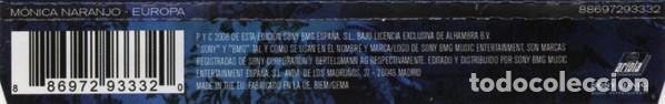 CDs de m&uacute;sica: M&Oacute;NICA NARANJO - EUROPA - CD - Foto 3