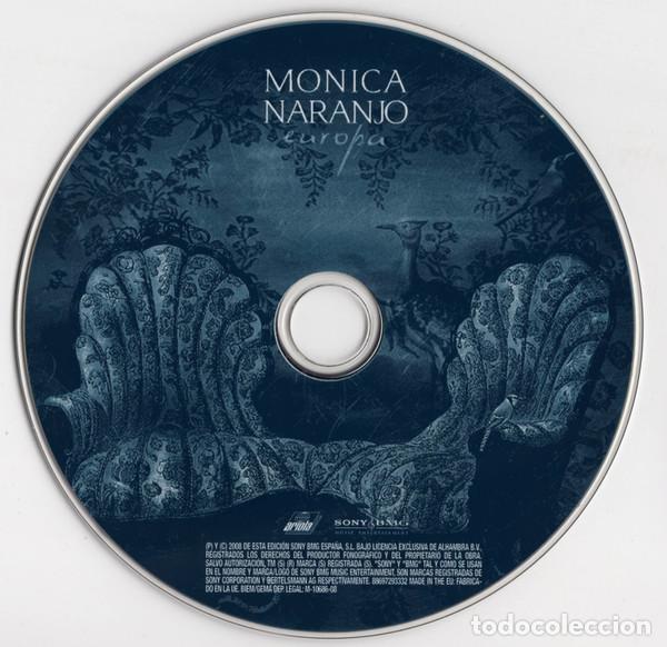 CDs de m&uacute;sica: M&Oacute;NICA NARANJO - EUROPA - CD - Foto 4