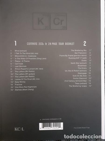 CDs de m&uacute;sica: KING CRIMSON - THE ELEMENTS (2020 TOUR BOX) - 2 CD - Foto 5