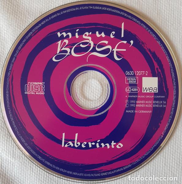 CDs de m&uacute;sica: MIGUEL BOS&Eacute; - LABERINTO - CD - Foto 3