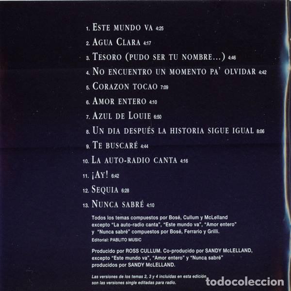 CDs de m&uacute;sica: MIGUEL BOS&Eacute; - LABERINTO - CD - Foto 4