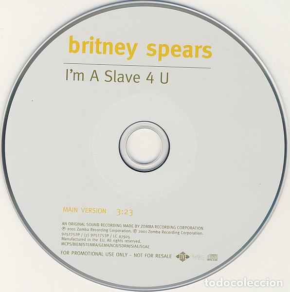 CDs de m&uacute;sica: BRITNEY SPEARS - IM A SLAVE 4 U - CD - Foto 4