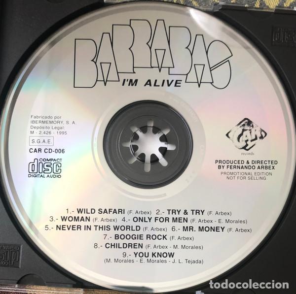 CDs de m&uacute;sica: BARRABAS - IM ALIVE - CD - Foto 3