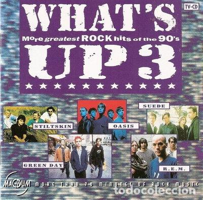 CDs de m&uacute;sica: What's Up 3: More Greatest Rock Hits Of The 90's- 0095483338320