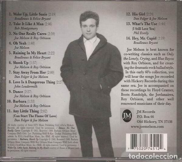 CDs de m&uacute;sica: JOE MELSON - THE HICKORY RECORDS COLLECTION - CD - Foto 2