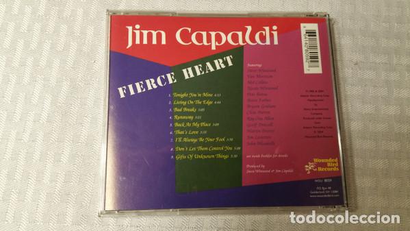 CDs de m&uacute;sica: JIM CAPALDI - FIERCE HEART - CD - Foto 5