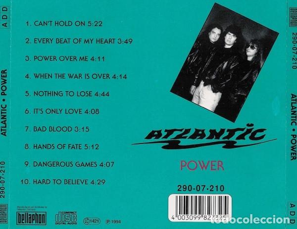 CDs de m&uacute;sica: ATLANTIC - POWER - CD - Foto 2