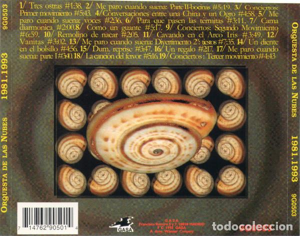 CDs de m&uacute;sica: ORQUESTA DE LAS NUBES - 1981.1993 - CD - Foto 2