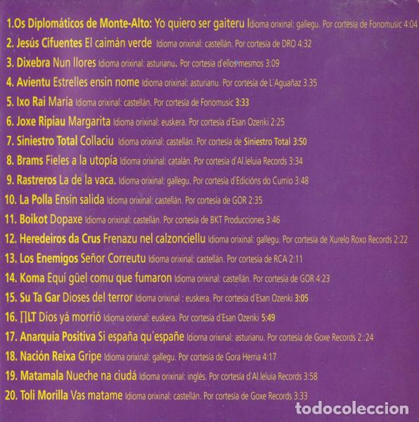 CDs de m&uacute;sica: VARIOS - LASTURIANU MU&Eacute;VESE - CD - Foto 3