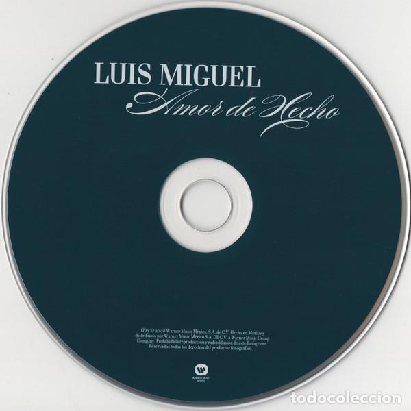 CDs de m&uacute;sica: LUIS MIGUEL - AMOR DE HECHO - CD - Foto 3