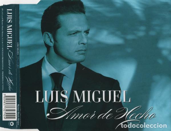 CDs de m&uacute;sica: LUIS MIGUEL - AMOR DE HECHO - CD - Foto 1
