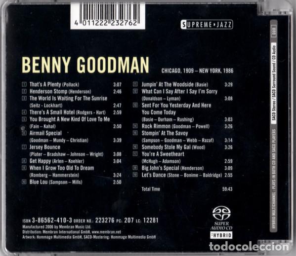 CDs de m&uacute;sica: BENNY GOODMAN - BENNY GOODMAN - CD - Foto 2