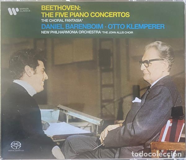 CDs de m&uacute;sica: LUDWIG VAN BEETHOVEN Y OTROS - THE FIVE PIANO CONCERTOS, THE CHORAL FANTASIA - 3 CD
