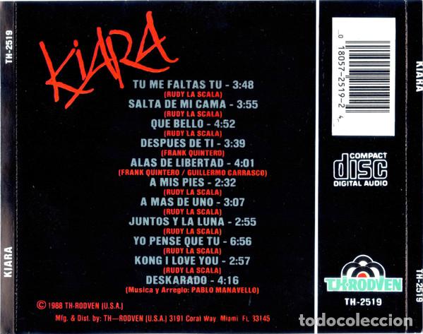 CDs de m&uacute;sica: KIARA - KIARA - CD - Discos La Metralleta - Foto 2