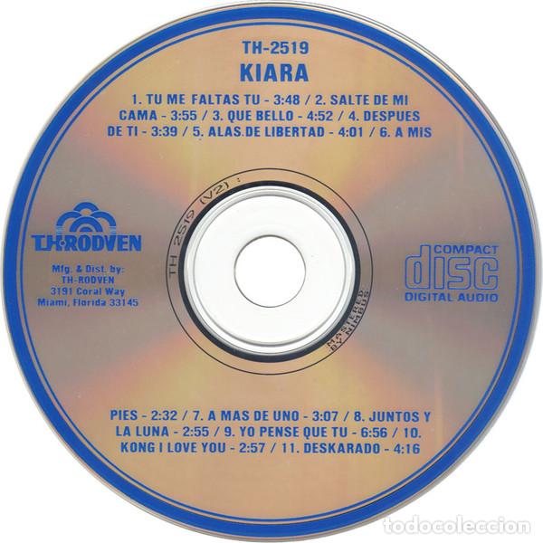 CDs de m&uacute;sica: KIARA - KIARA - CD - Discos La Metralleta - Foto 3
