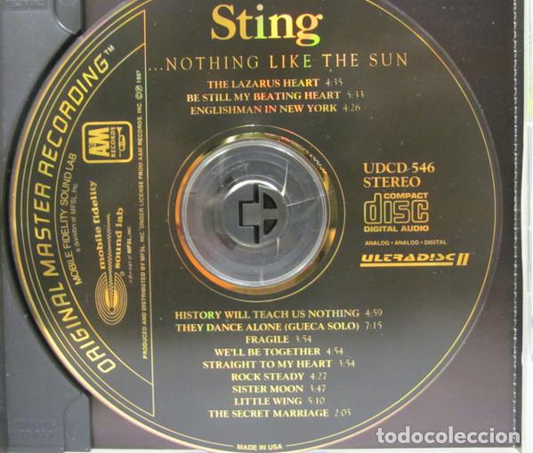 CDs de m&uacute;sica: STING - ...NOTHING LIKE THE SUN - CD - Foto 2