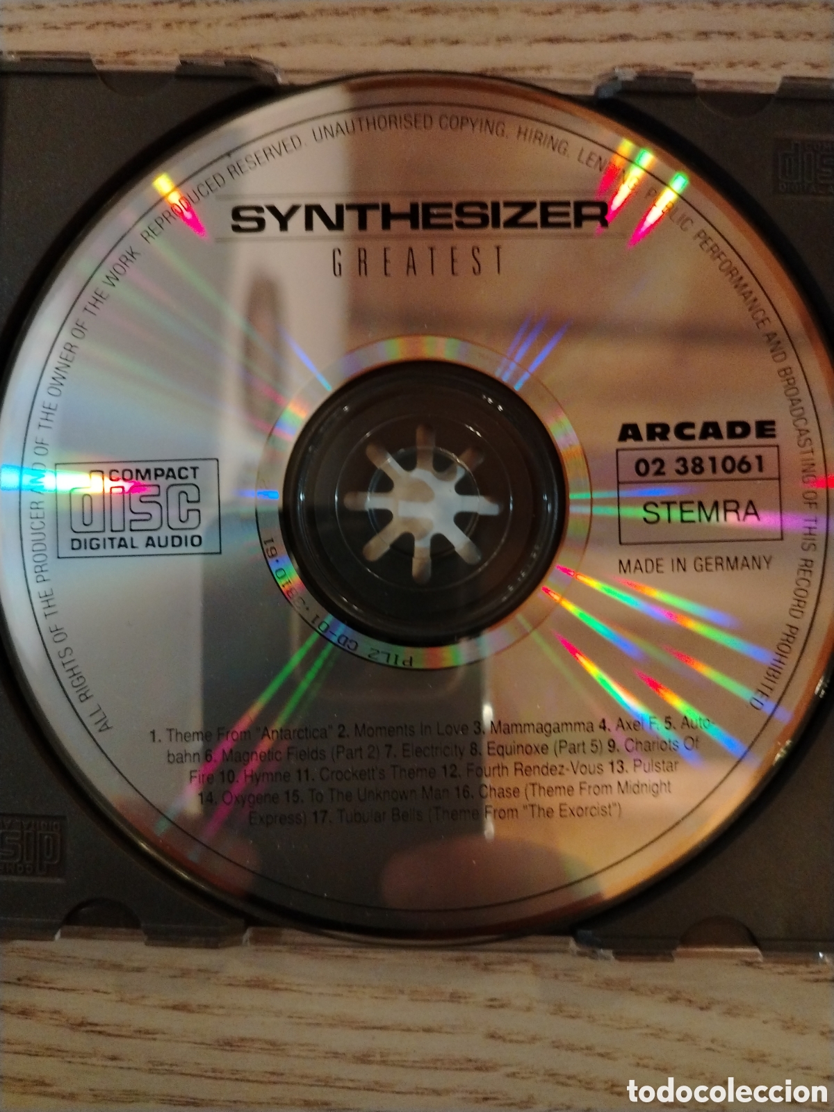 CDs de m&uacute;sica: SYNTHESIZER GREATEST VVAA CD - Foto 3
