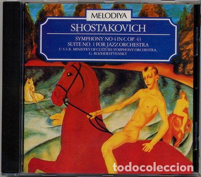 CDs de m&uacute;sica: Shostakovich: Symphony No 4 in C minor Op 43 / Suite No 1 for Jazz Orchestra- 5015524001568