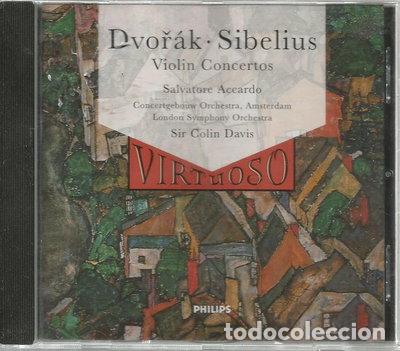 CDs de m&uacute;sica: Dvoř&aacute;k & Sibelius: Violin Concertos- 0028942089525