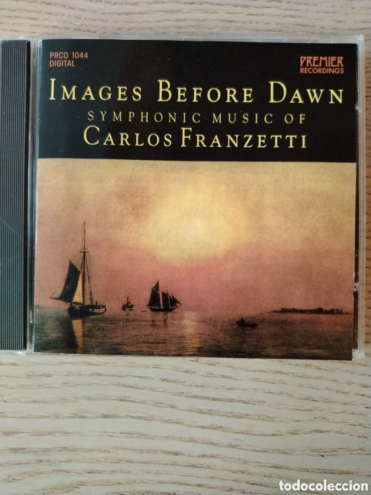 CDs de m&uacute;sica: CARLOS FRANZETTI - IMAGES BEFORE DAWN. Symphonic Music, CD 1995