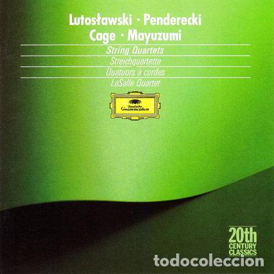 CDs de m&uacute;sica: String Quartets- 0028942324527