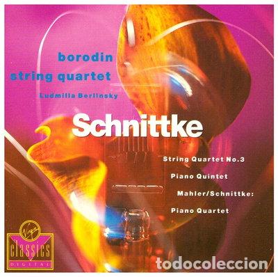 CDs de m&uacute;sica: Schnittke: String Quartet No. 3, Piano Quintet; Mahler/Schnittke: Piano Quartet- 0075679143624
