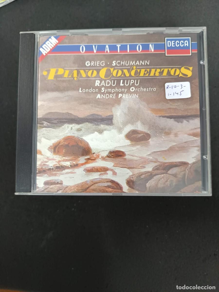 CDs de m&uacute;sica: GRIEG / SCHUMANN: PIANO CONCERTOS. PIANO: RADU LUPU. DIR: ANDR&Eacute; PREVIN. LONDON SYMPHONY ORCHESTRA