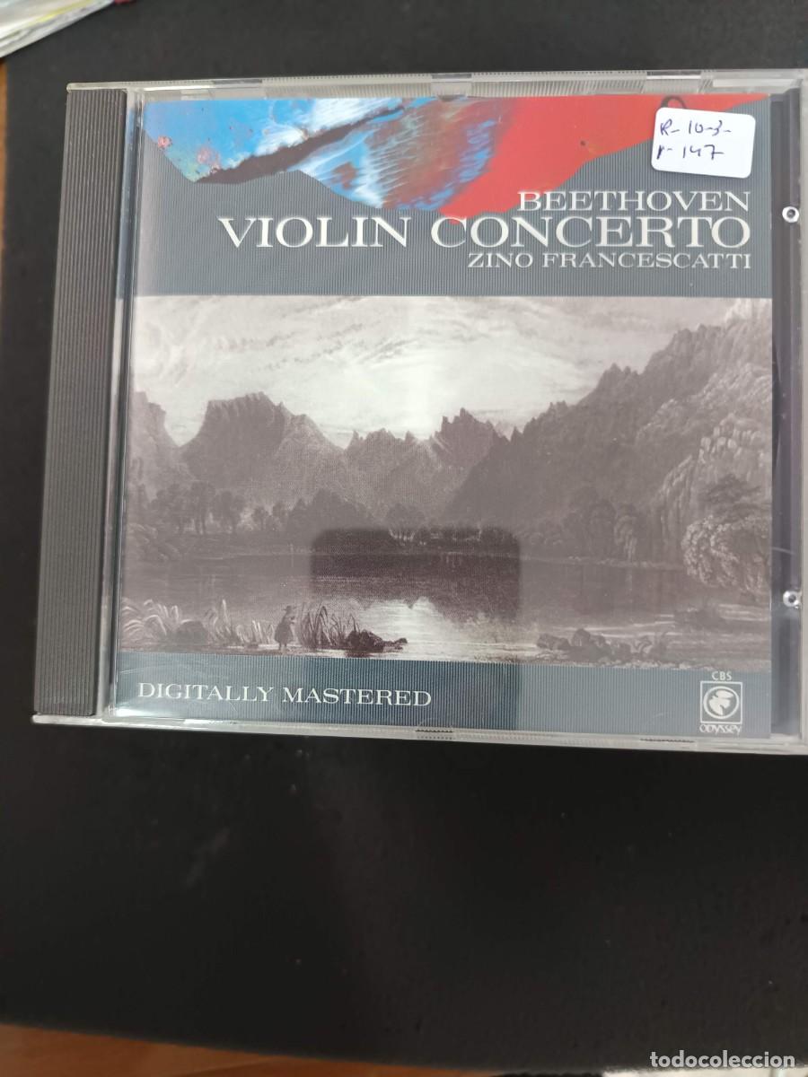 CDs de m&uacute;sica: BEETHOVEN: VIOLIN CONCERTO. DIR: BRUNO WALTER. VIOLIN: ZINO FRANCESCATTI. COLUMBIA SYMPHONY ORCHEST