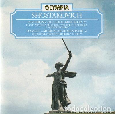 CD de M&uacute;sica: Shostakovich: Symphony No. 10 / Hamlet - Musical Fragments- 5015524001315