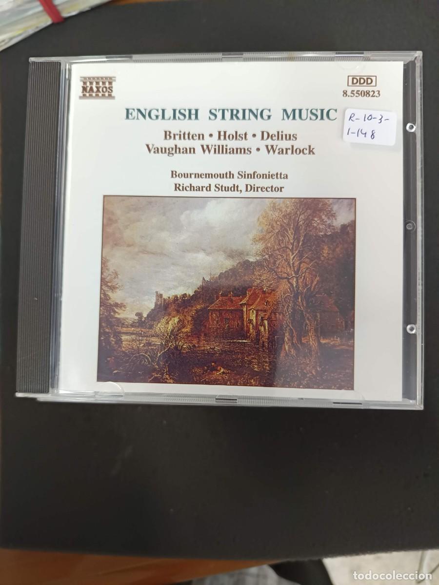 CDs de m&uacute;sica: ENGLISH STRING MUSIC: BRITTEN, HOLST, DELIUS, VAUGHAN WILLIAMS, WARLOCK. DIR: RICHARD STUDT. BOURNEM
