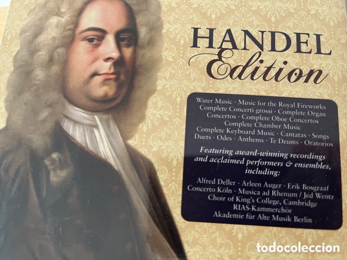 CDs de m&uacute;sica: HANDEL EDITION 65 CD OBRAS COMPLETAS - Foto 3