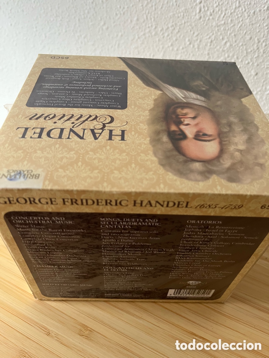 CDs de m&uacute;sica: HANDEL EDITION 65 CD OBRAS COMPLETAS - Foto 4