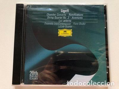 CDs de m&uacute;sica: Ligeti: Chamber Concerto / Ramifications / String Quartet No. 2 / Aventures /...- 0028942324428