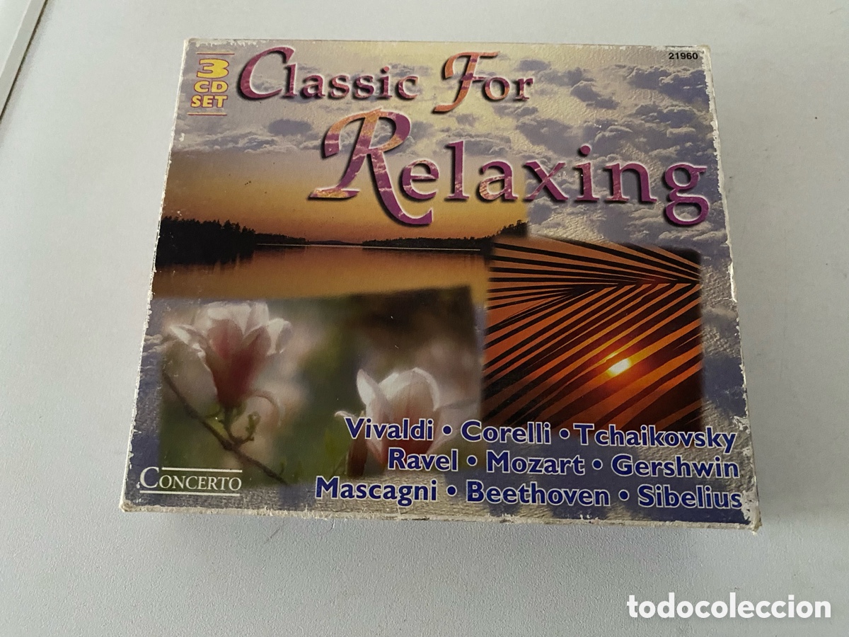 CDs de m&uacute;sica: Classic For Relaxing 3 Cd - Foto 1
