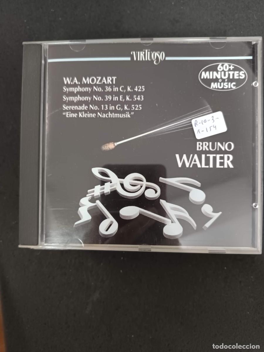 CDs de m&uacute;sica: MOZART: SINFON&Iacute;AS 36 Y 39 Y &rdquo;EINE KLEINE NACHTMUSIK&rdquo;. DIR: BRUNO WALTER. ORQUESTA NACIONAL DE FRANCI