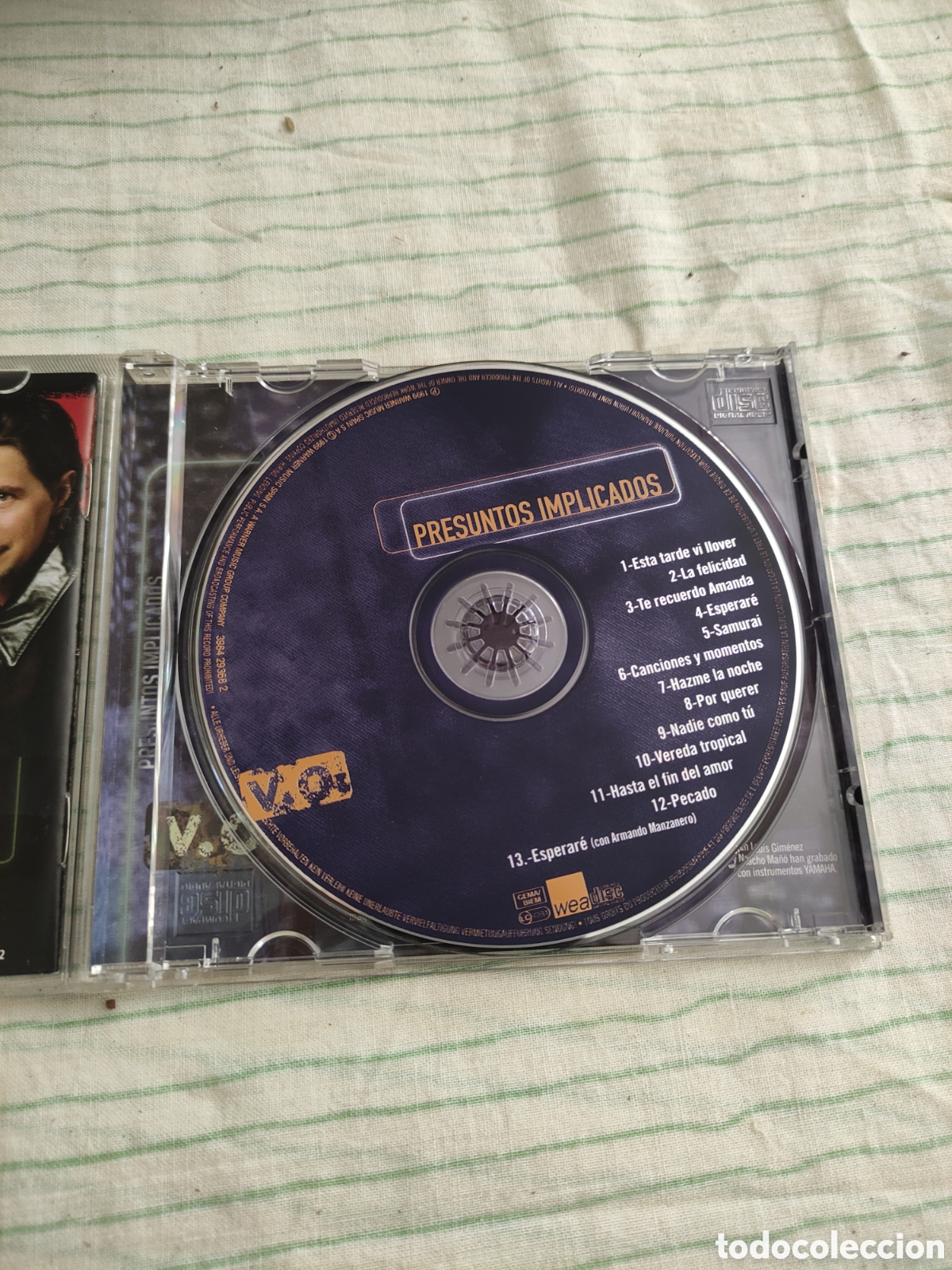 CDs de m&uacute;sica: CD v. o. Presuntos implicados - Foto 3