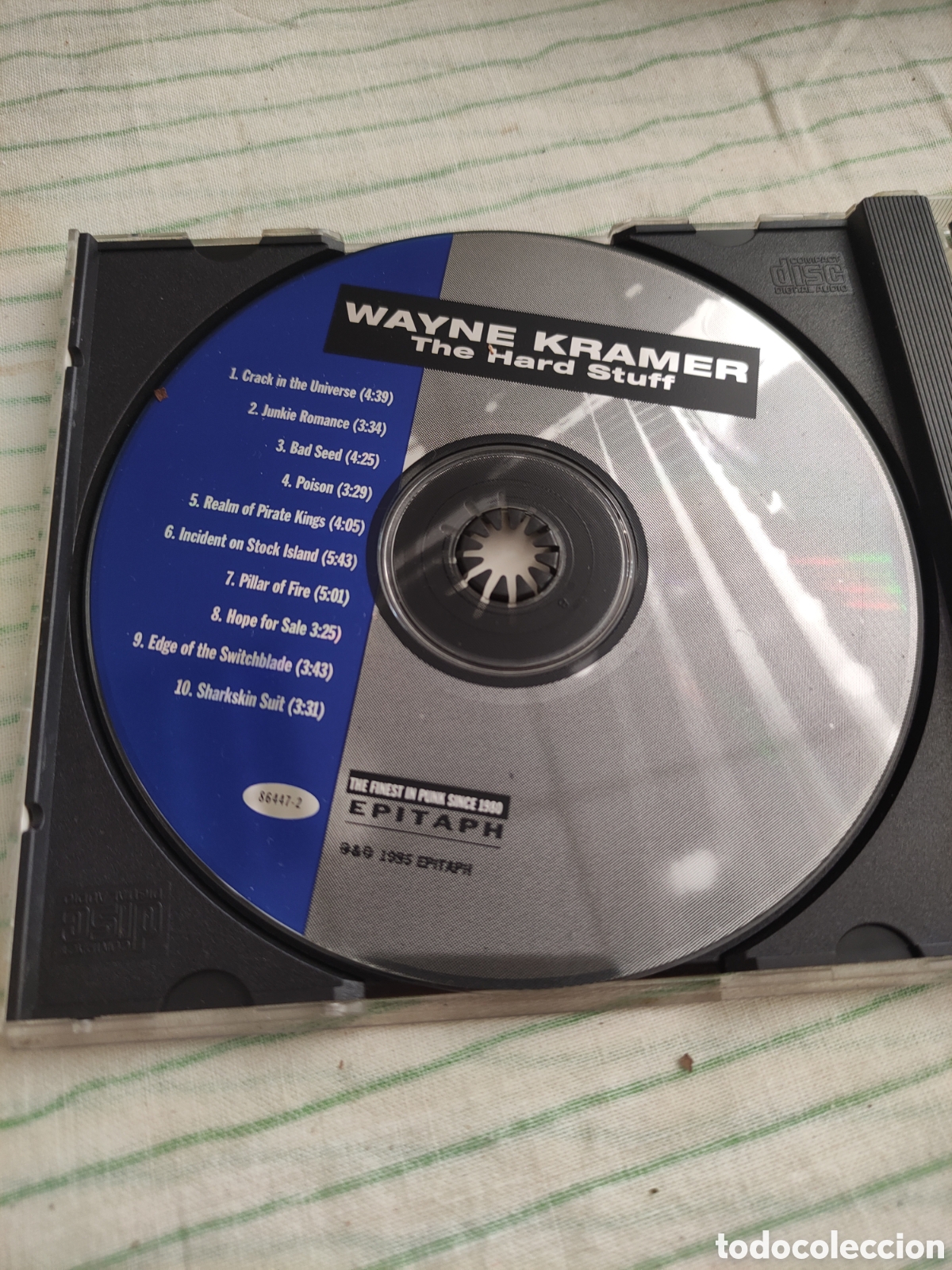 CDs de m&uacute;sica: CD Wayne Kramer - The hard stuf - Foto 3