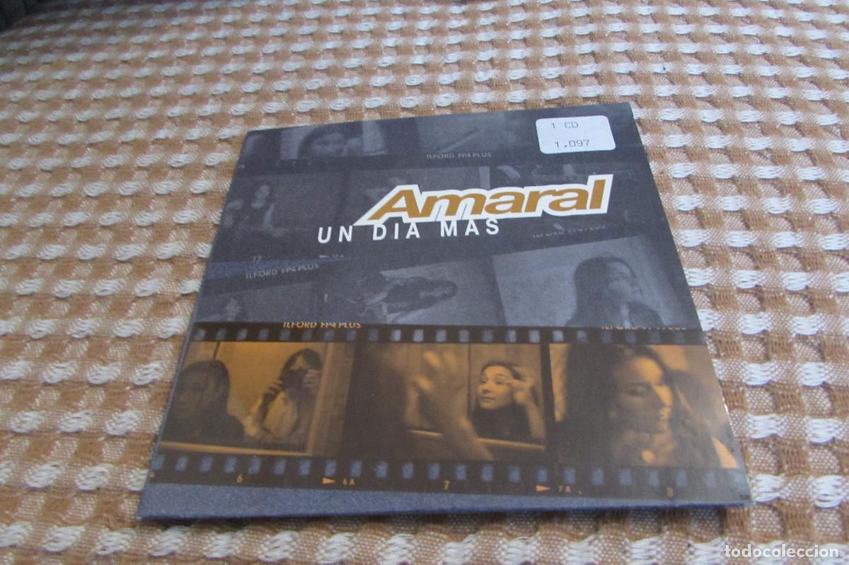 Music CDs: AMARAL - UN DIA MAS CD SINGLE