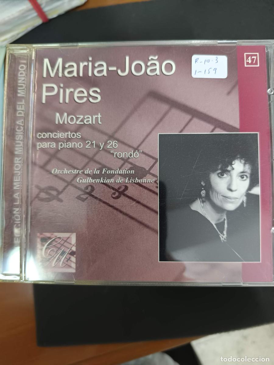 CDs de m&uacute;sica: MOZART: CONCIERTOS PARA PIANO 21 Y 26 / ROND&Oacute;. PIANO: MARIA-JO&Acirc;O PIRES