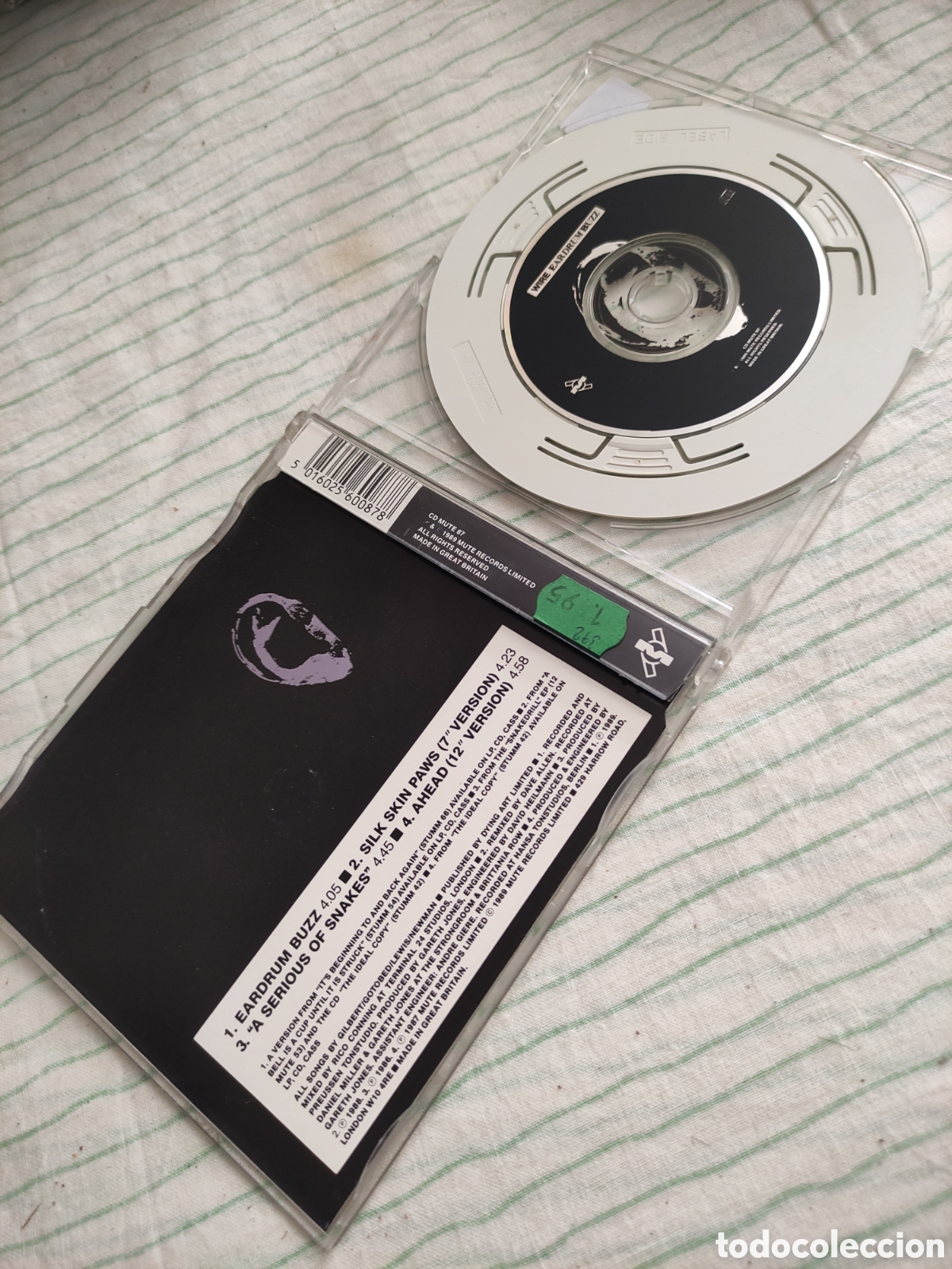 CDs de m&uacute;sica: CD Wire eardrum buzz (demo) - Foto 2