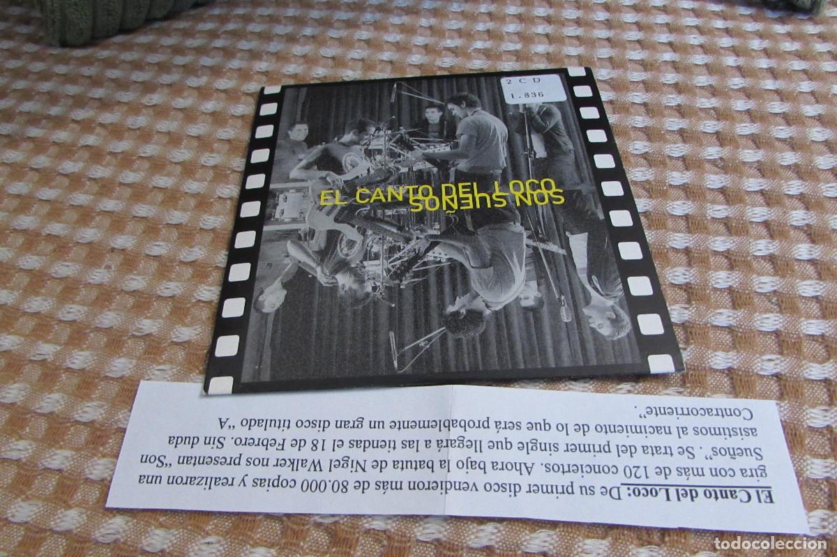 CDs de m&uacute;sica: EL CANTO DEL LOCO. SON SUE&Ntilde;OS CD SINGLE CADENA 100