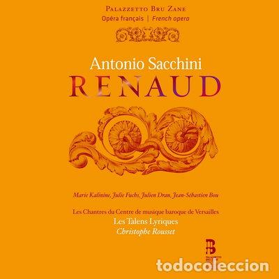 CDs de m&uacute;sica: Antonio Sacchini: Renaud- 9788493968656