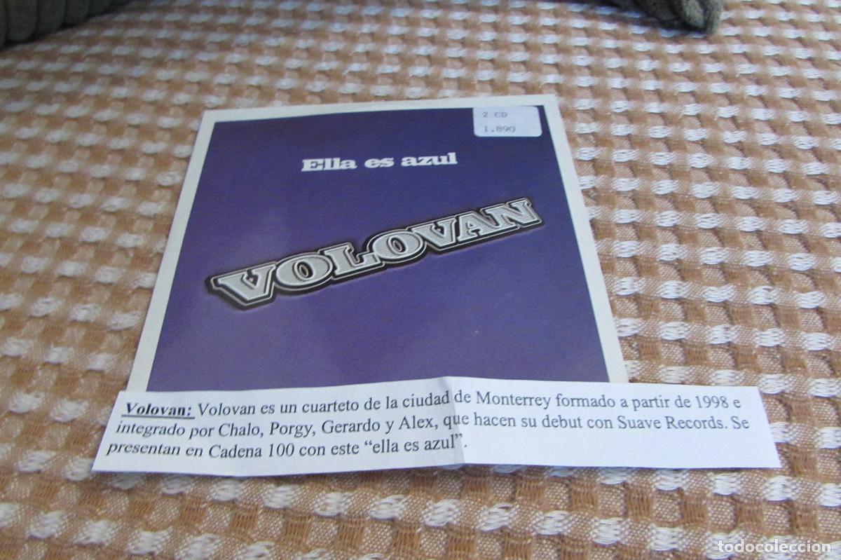 CDs de m&uacute;sica: VOLOVAN - ELLA ES AZUL CD SINGLE CADENA 100 - Foto 1
