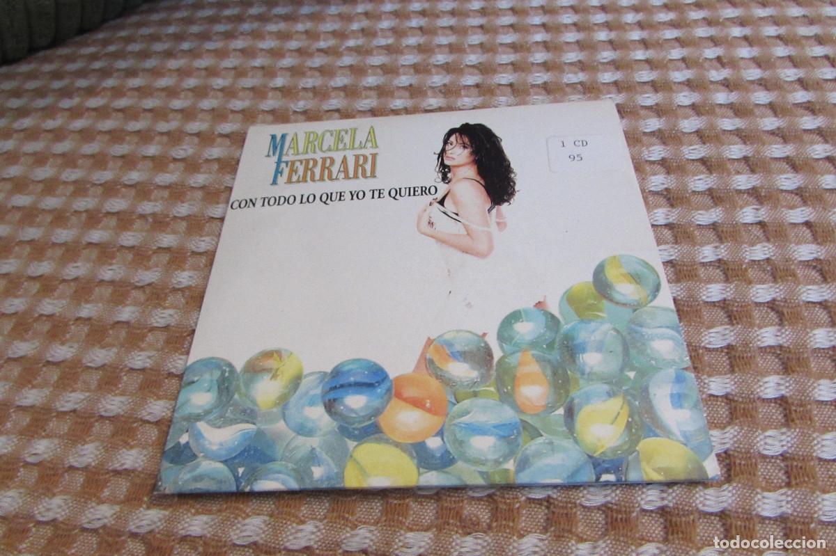 CDs de m&uacute;sica: Marcela Ferrari - Con todo lo que yo te quiero - CD single