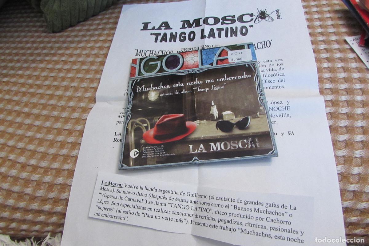 CDs de m&uacute;sica: La Mosca - Muchachos, esta noche me emborracho - CD Single CADENA 100