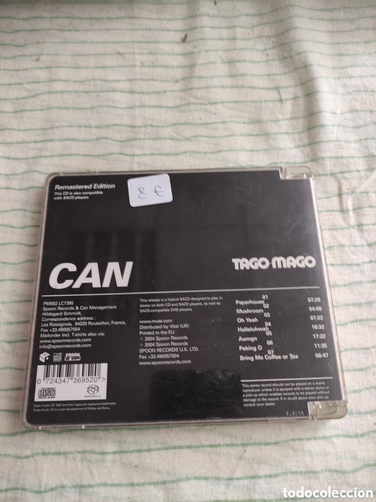 CDs de m&uacute;sica: CD Tago Mago - CAN (Remastered) - Foto 2
