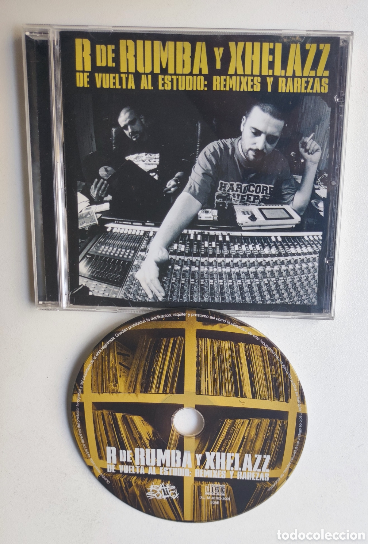 CDs de m&uacute;sica: R DE RUMBA Y XHELAZZ / REMIXES Y RAREZAS - KASE, TOTE KING, VIOLADORES DEL VERSO, LIRICO... CD 2009